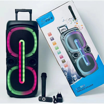 Altoparnat me mikrofon wireless -zqs 10201