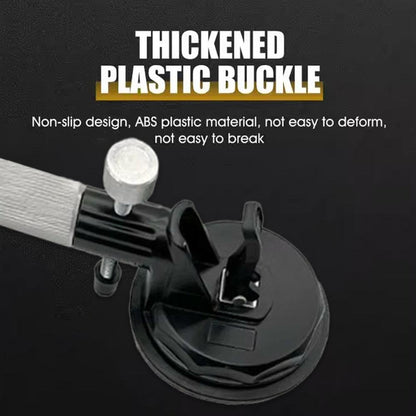 Vegël Profesionale me Thithëse Alumini për Parket, Xham, Pllaka dhe Sipërfaqe të Lëmuara 38 cm – Black