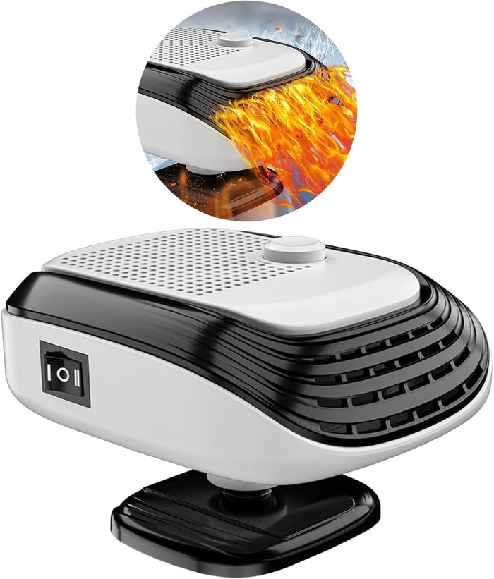 Ngrohës & Ftohës për Makinë 150W – Heq Acarin dhe Avullin Shpejt nga Xhami