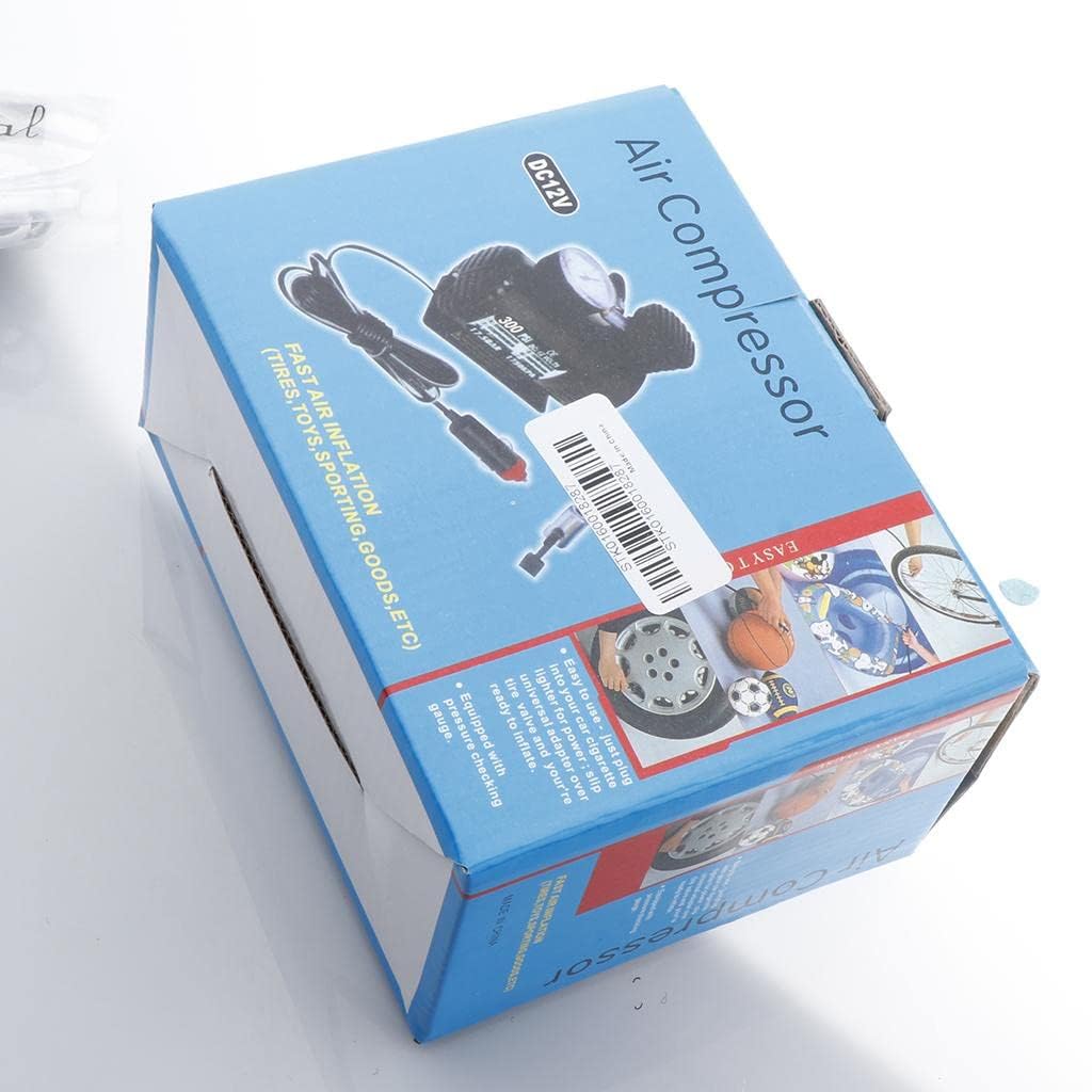 Kompresor Ajri Portativ 12V 250PSI Heavy Duty për Makina dhe Kamionë – Pompë Elektrike për Goma me Manometër