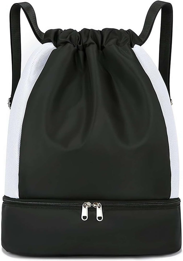 Çantë Sportive me Litar – Ujërezistente & me Ndarje për Rroba të Lagura, për Palestër, Plazh dhe Udhëtime