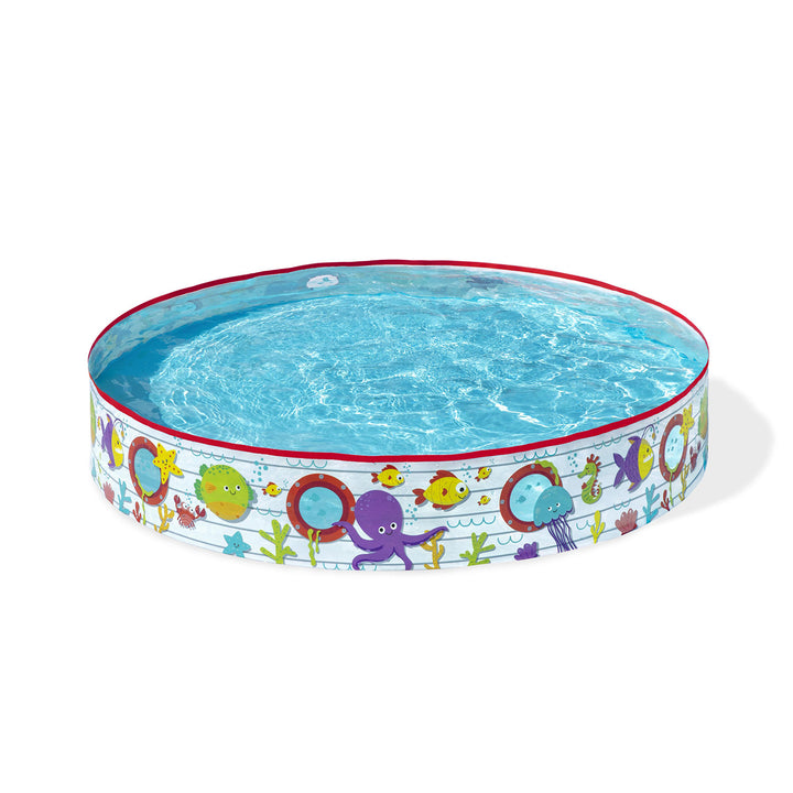 Bestway Fill 'N Fun Baby Pool Underwater World Pishinë për Fëmijë 152 x 25 cm me Dizajn Botë Nënujore