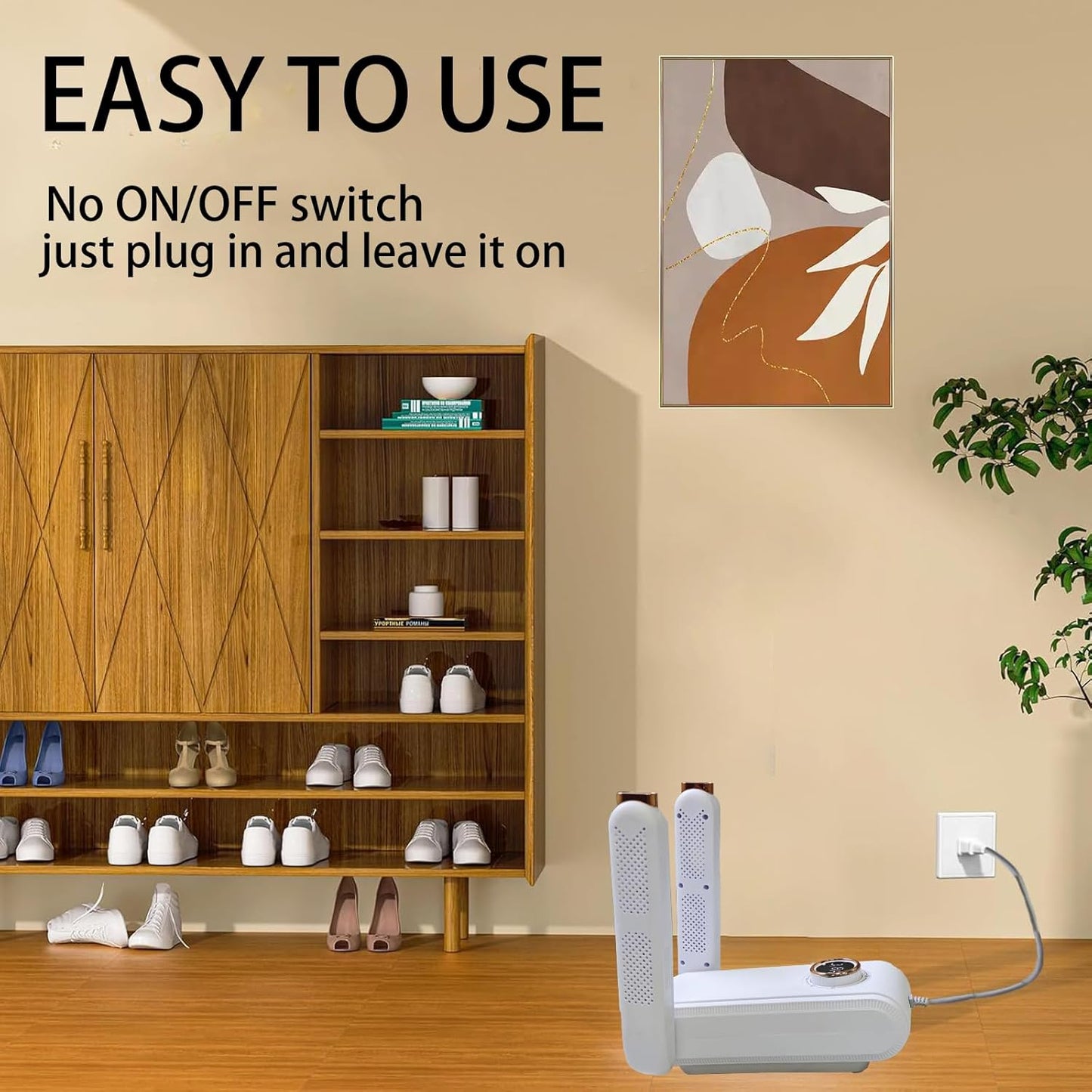 Tharëse Këpucësh & Çizmash 150W – Me Ngrohje, Kohëmatës & Funksion Kundër Erës së Keqe