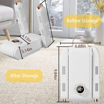 Tharëse Këpucësh & Çizmash 150W – Me Ngrohje, Kohëmatës & Funksion Kundër Erës së Keqe