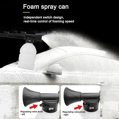WAMIT Larese me Presion Elektrike 1800W 150 Bar me Foam Gun dhe Nozzle Quick Connect 10m – Yellow