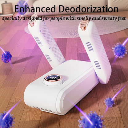 Tharëse Këpucësh & Çizmash 150W – Me Ngrohje, Kohëmatës & Funksion Kundër Erës së Keqe