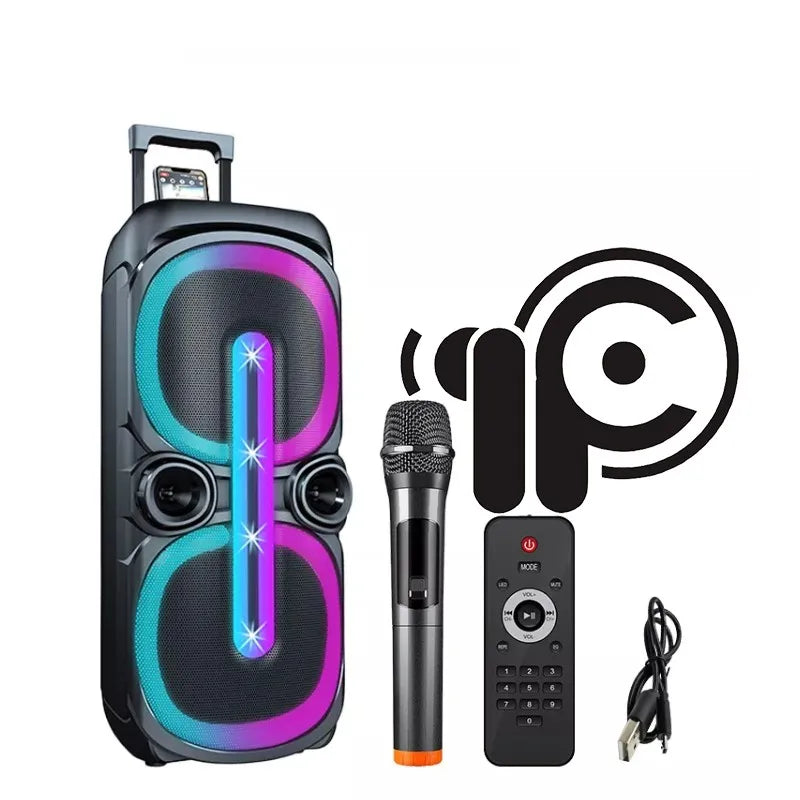 Altoparnat me mikrofon wireless -zqs 10201