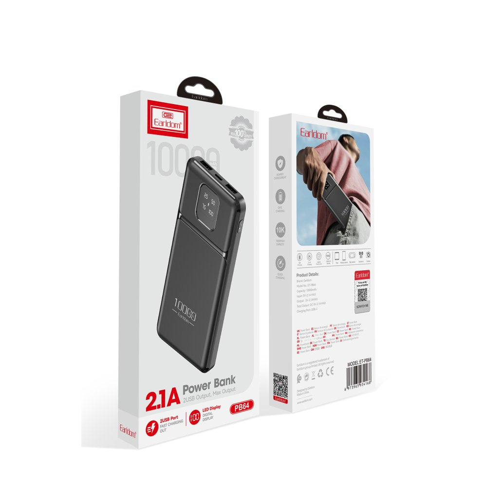 Powerbank 10,000mAh I Earldom pb64