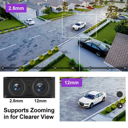 Kamer sigurie 360 shkalle me 2 lente + Qip 32gb