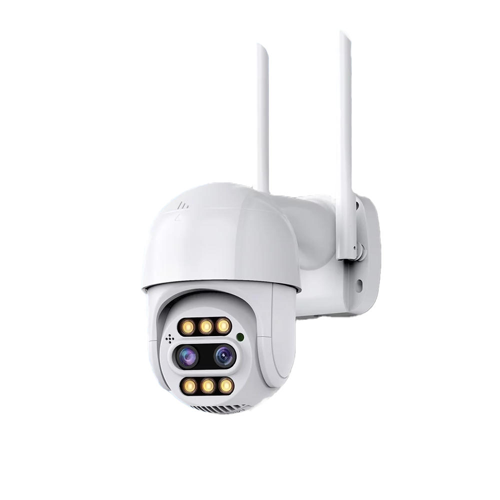 Kamer sigurie 4k 3+3MP me 2 syna +Qip 32gb