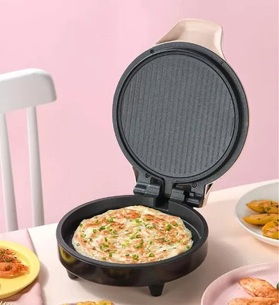 Mini Aparat Elektrik për Krep 22.8 cm me Ngrohje Dyfishe 220V