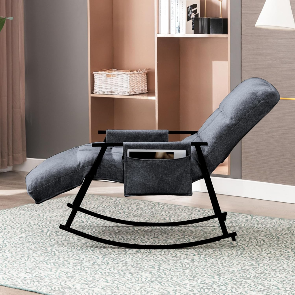 Karrige e Lëvizshme Ergonomike me Strukturë Metalike